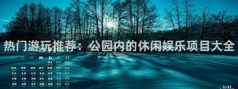 天天购彩4官网：热门游玩推荐：公园内的休闲娱乐项目大全